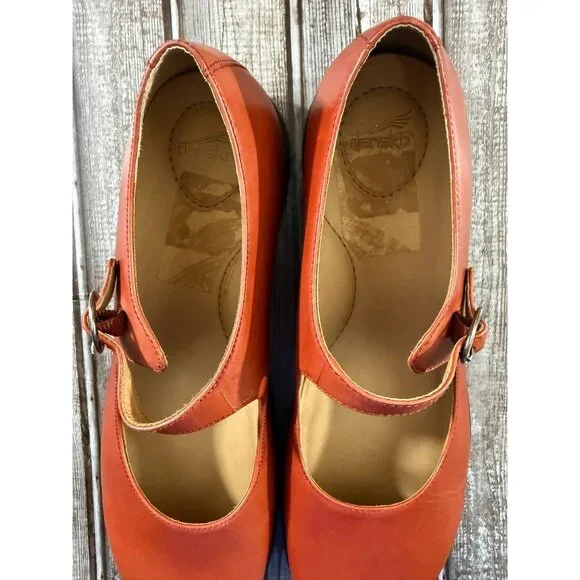 Dansko Diana Mary Jane Leather Round Toe Buckle Strap Shoes sz 42 / 11.5 - 12 US - Picture 6 of 7